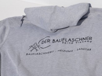 Sweatshirt Beflockung