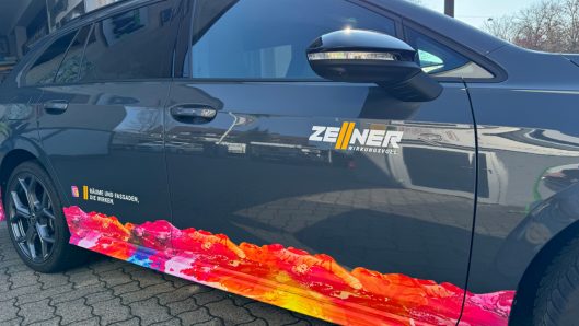 Fahrzeugbeschriftung mal anders